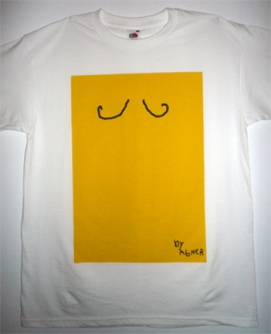 Voorkant T-shirt 'The Great Abnerio & Friends Tour' â‚¬ 15,- excl. verzendkosten<br />