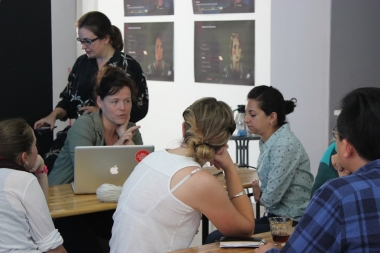 Open Set 2015 - Workshop door Annette Krauss,  in Showroom MAMA