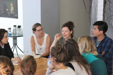 Open Set 2015 - Workshop door Annette Krauss,  in Showroom MAMA