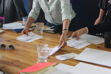 Open Set 2015 - Workshop Annette Krauss,  in Showroom MAMA