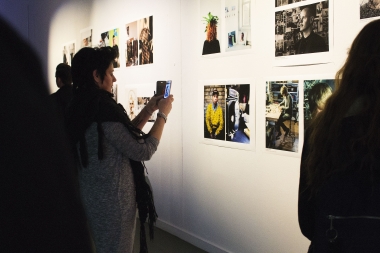 Opening Frame the Artist 2016, beeld: Bo van Schaick (student Grafisch Lyceum Rotterdam)